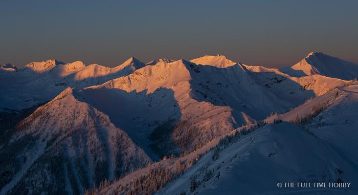 Alpenglow Ridgeline, Kicking Horse Mountain Resort, Golden, BC