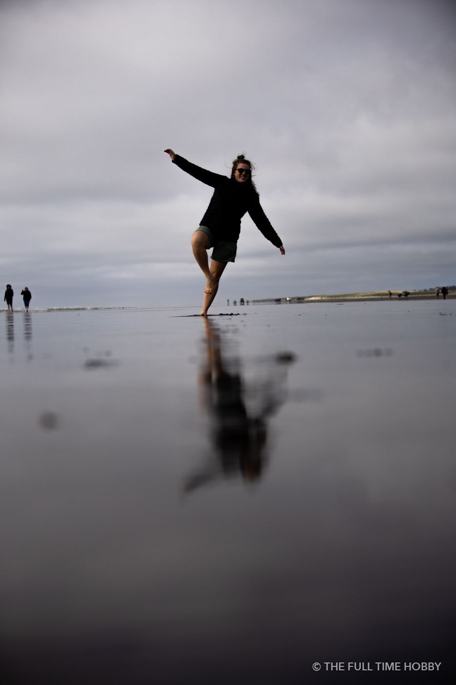 Beach Reflection, Tofino, BC