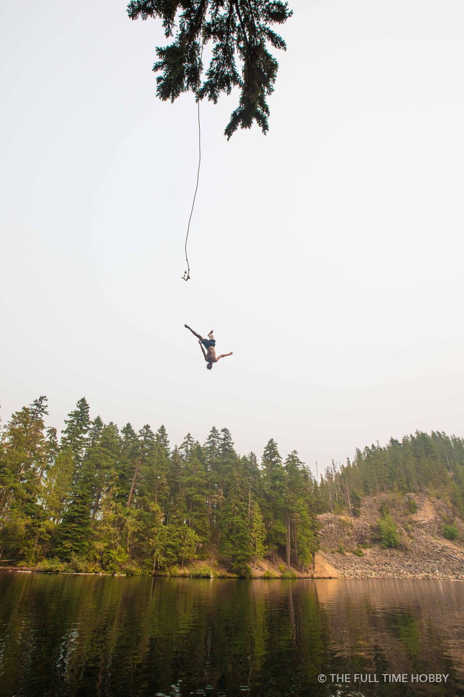 Big Air Over the Forest, Whistler area, BC