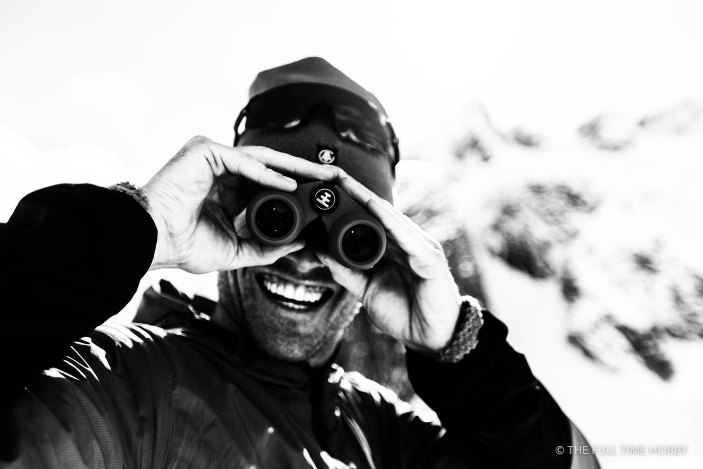 Binoculars and a Big Grin, Alaska