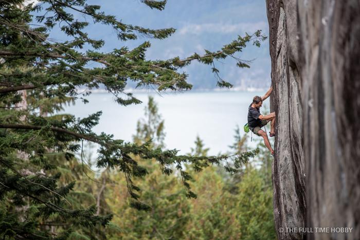 Climbing a Giant Cedar, Squamish, BC