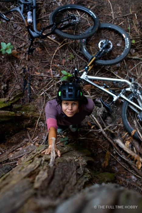 Crawling Up With the Bike, Whistler, Pemberton and Squamish, BC