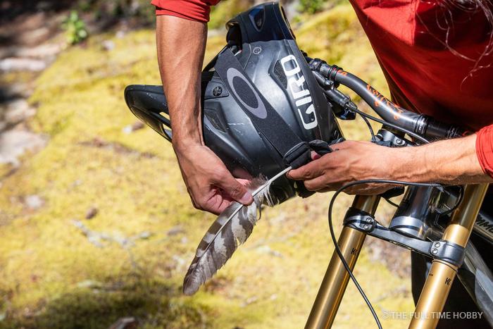 Feather on the Bike, Whistler, Pemberton and Squamish, BC