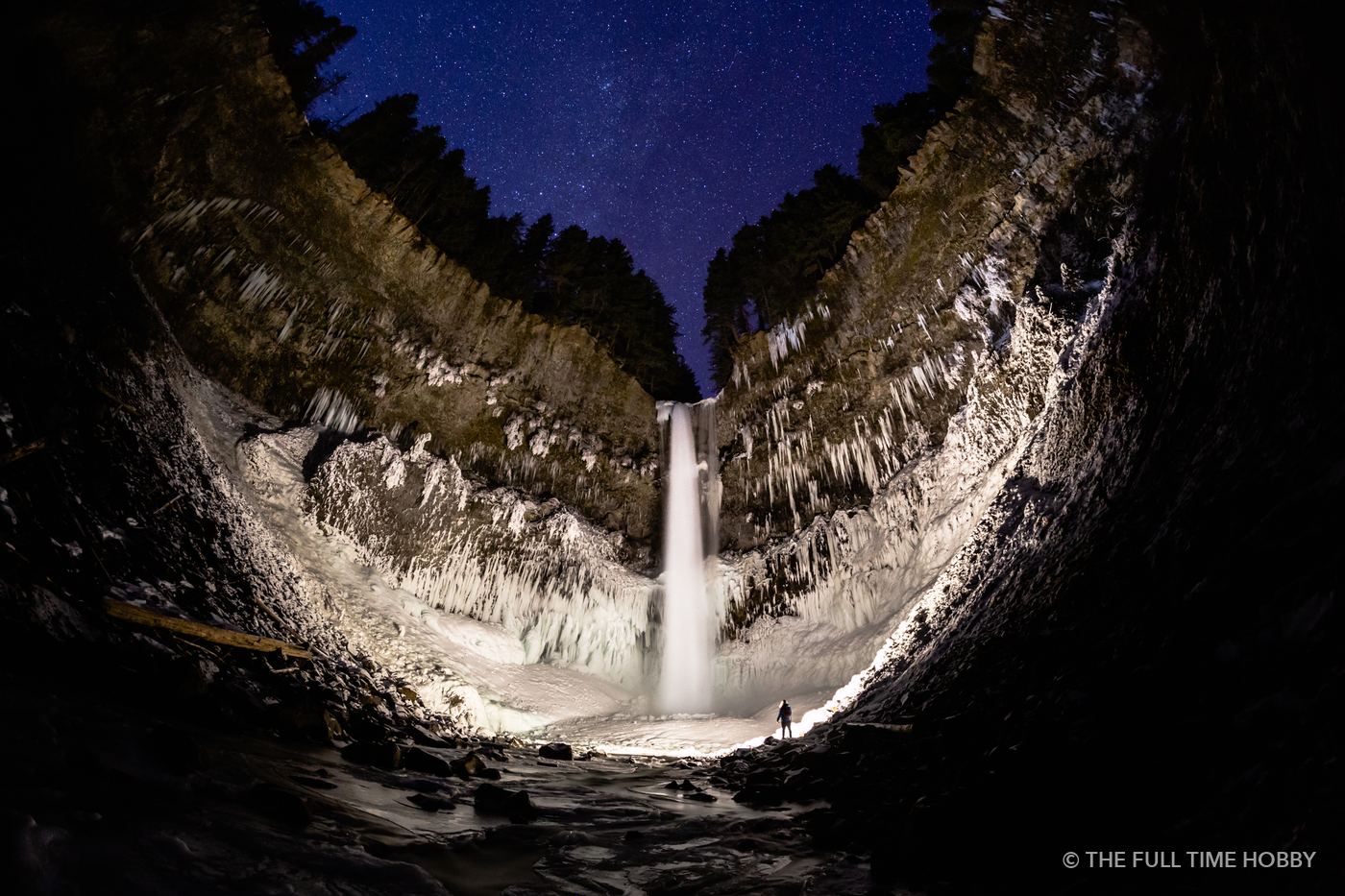 Fisheye Canyon Waterfall, Brandywine Falls Provincial Park, BC