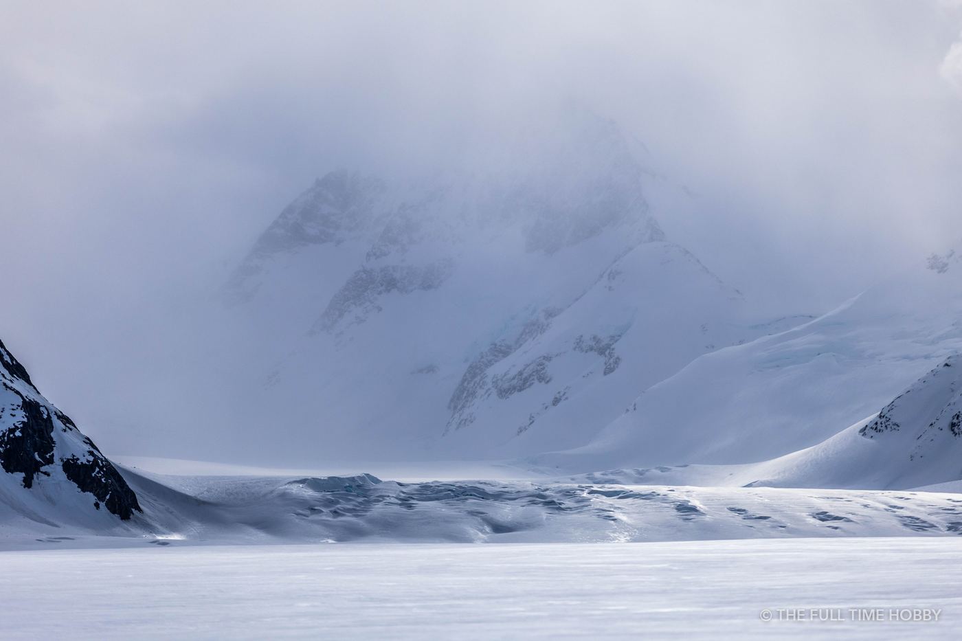 Foggy Glacier, Alaska