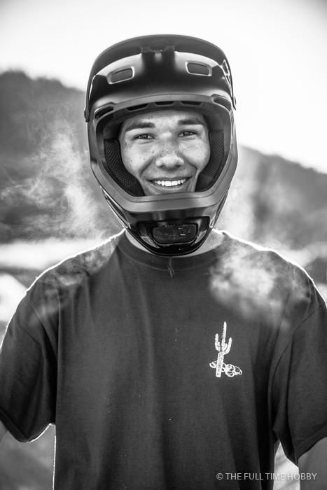 Full-Face Helmet Portrait, Whistler, Pemberton and Squamish, BC