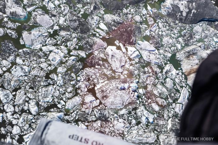 Glacier From the Helicopter, Alaska
