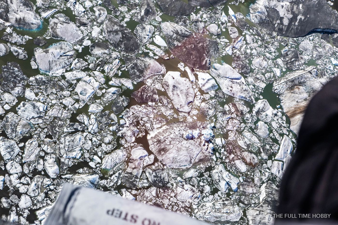 Glacier From the Helicopter, Alaska