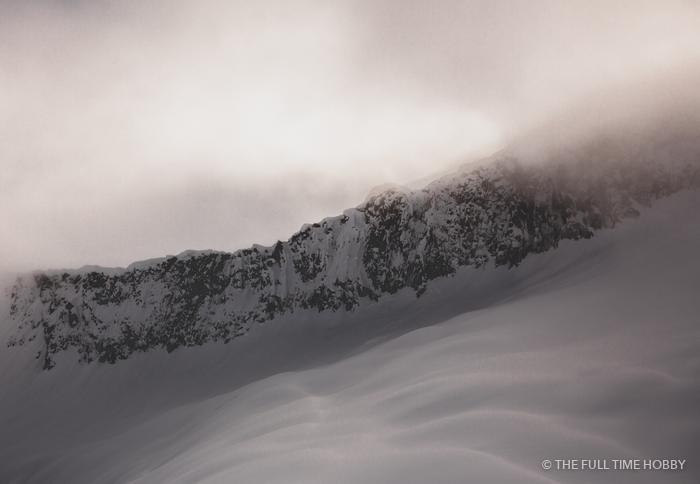 Glacier Under Soft Light, Duffey Lake Provincial Park, BC