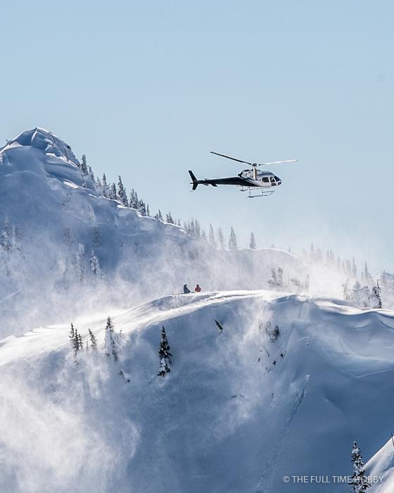Heli Skiing Drop-Off, Stellar Heli Skiing, BC