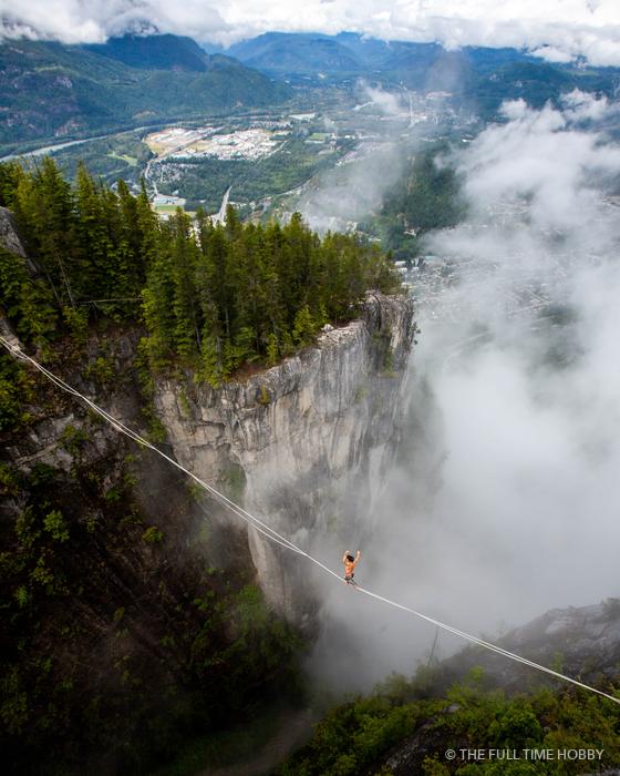Highline Over the Gorge, Top of the Stawamus Chief, Squamish, BC