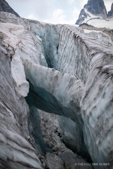 Inside a Crevasse, Bugaboo Provincial Park, BC