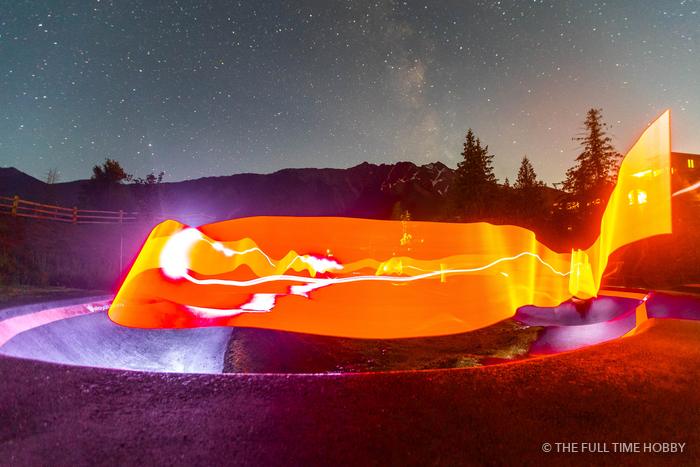Light Painting Under the Milky Way, Whistler, Pemberton and Squamish, BC