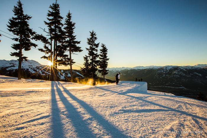 Long Shadows at Sunset, Black Tusk, Garibaldi Provincial Park, BC