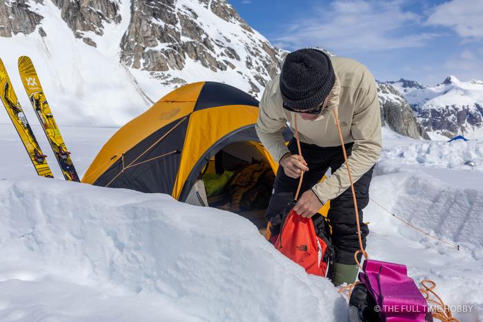 Packing the Tent, Alaska