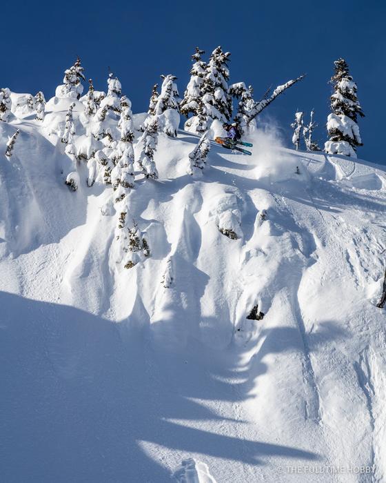 Pillow Field in Blue, Whistler area, BC