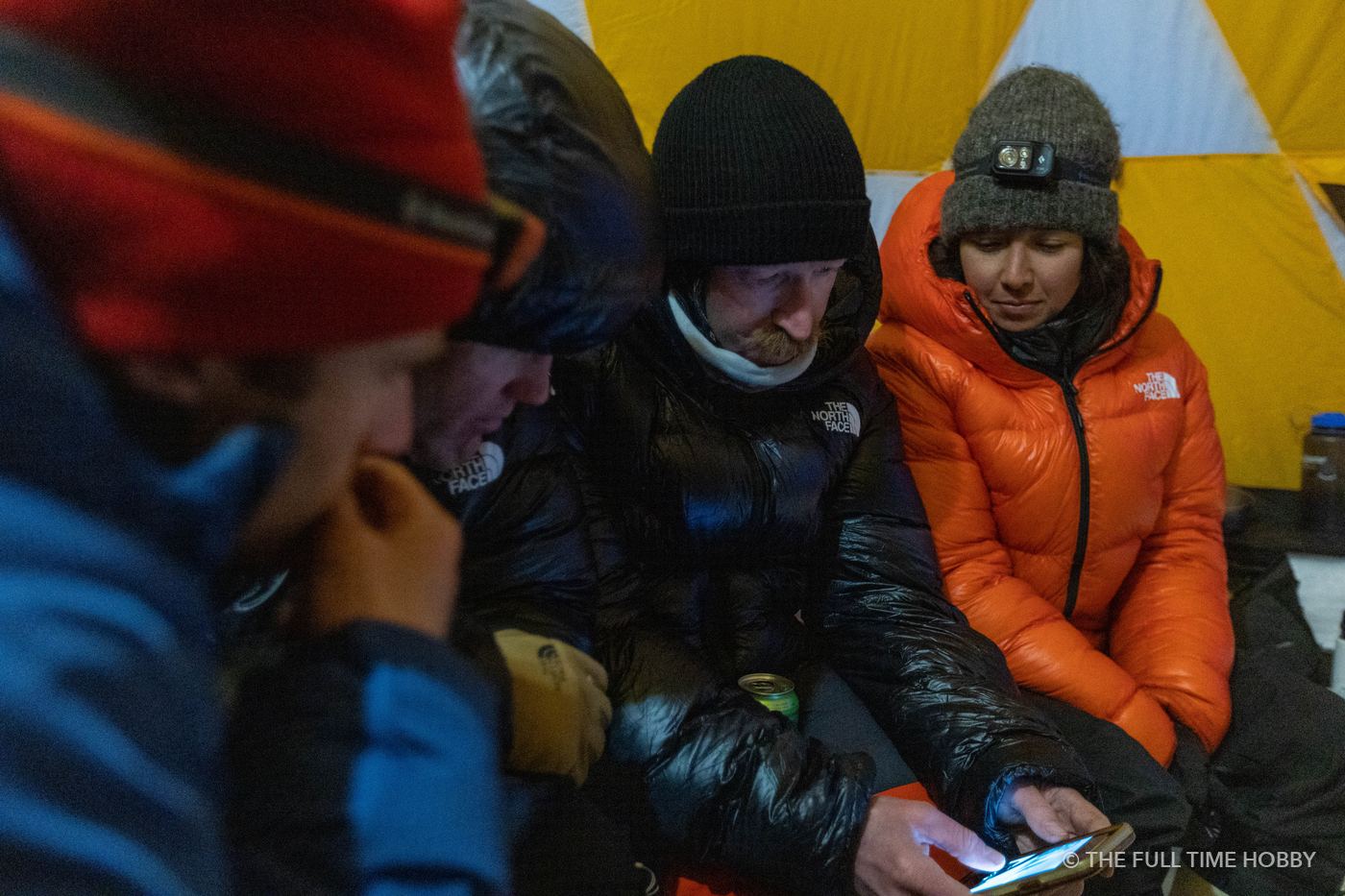 Planning in the Tent, Alaska