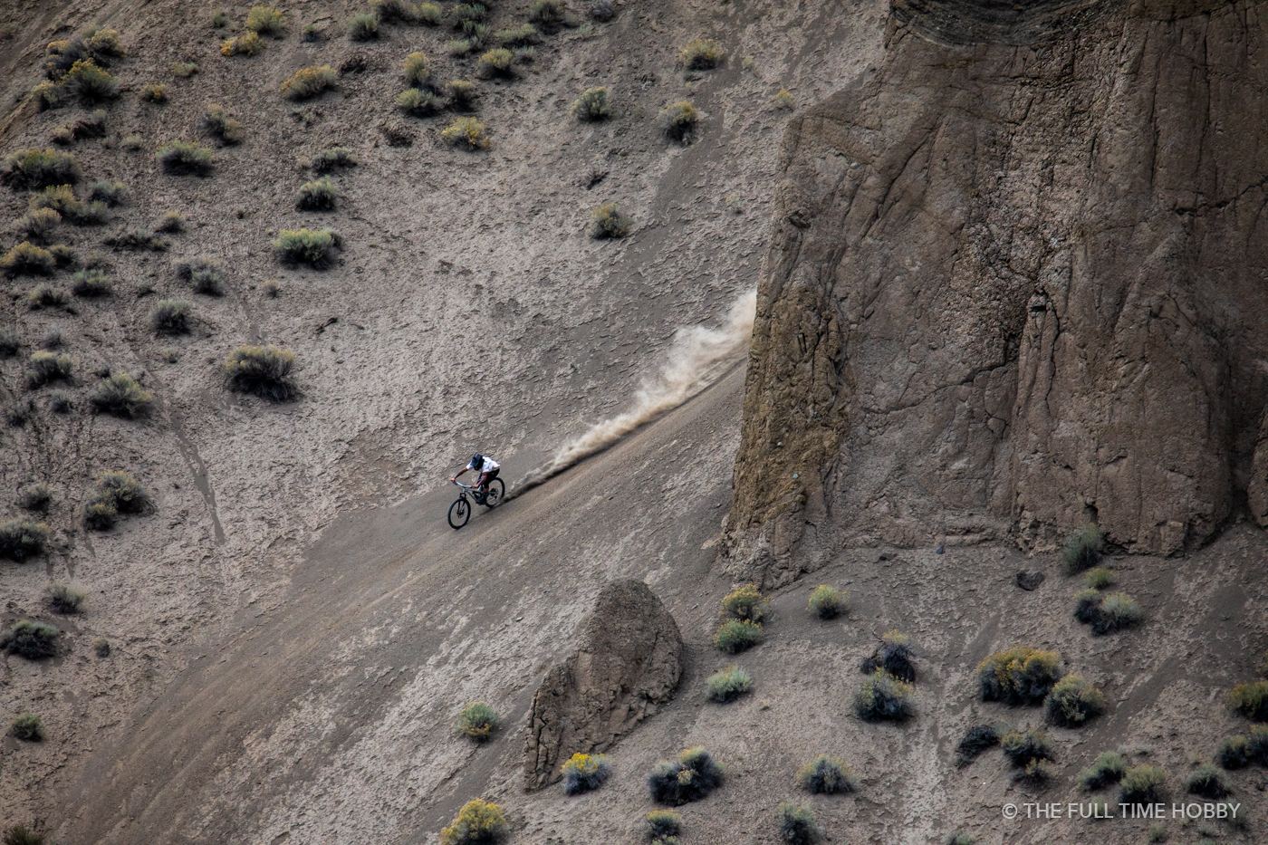 Rider on a Dusty Ridge, Williams Lake and Lillooet, BC