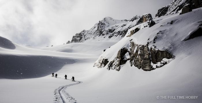 Rope Team on the Glacier, Duffey Lake Provincial Park, BC