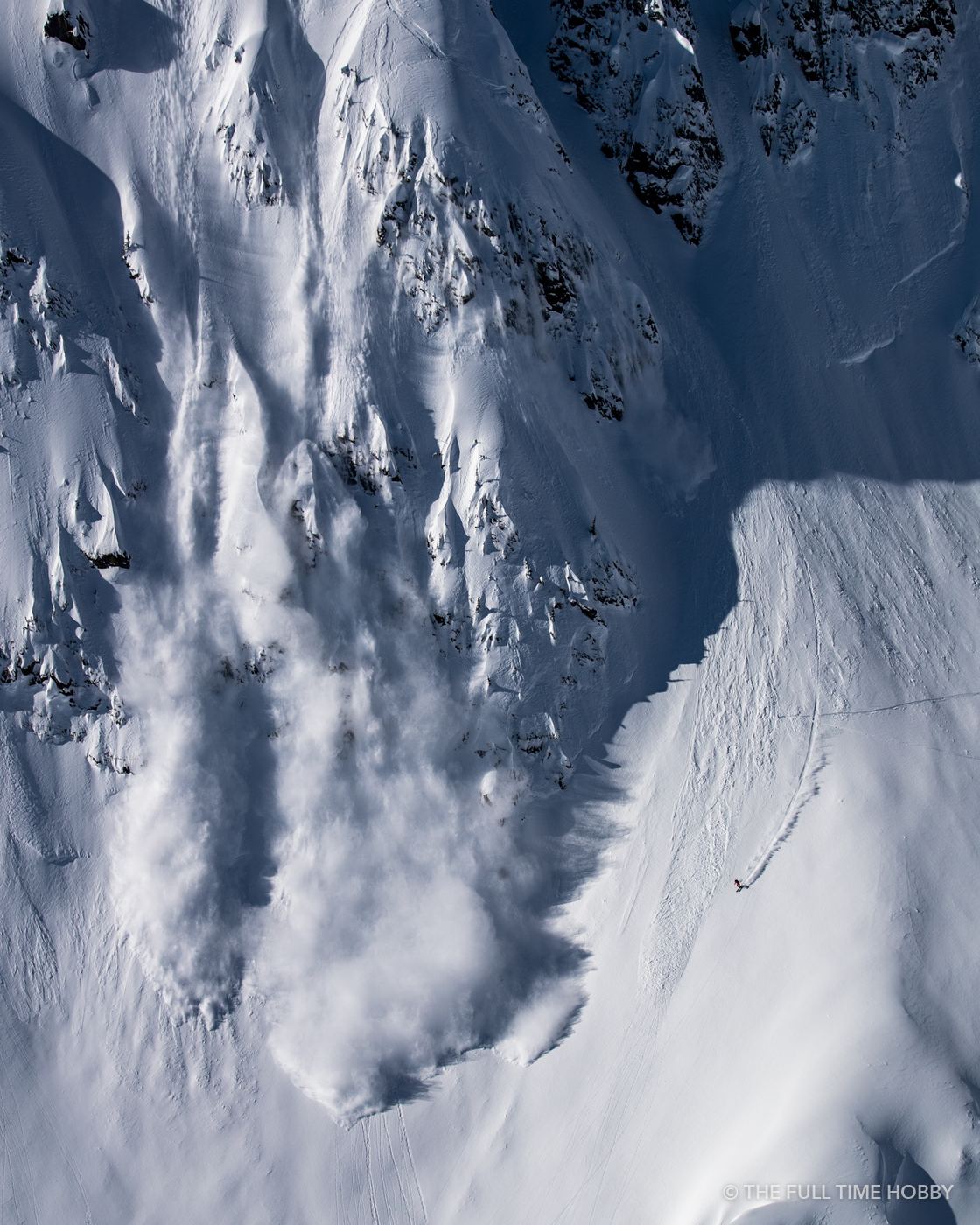 Steep Snow Face, Stellar Heli Skiing, BC